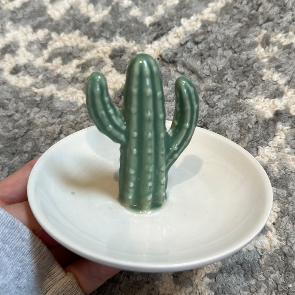 Cactus jewlery dish
